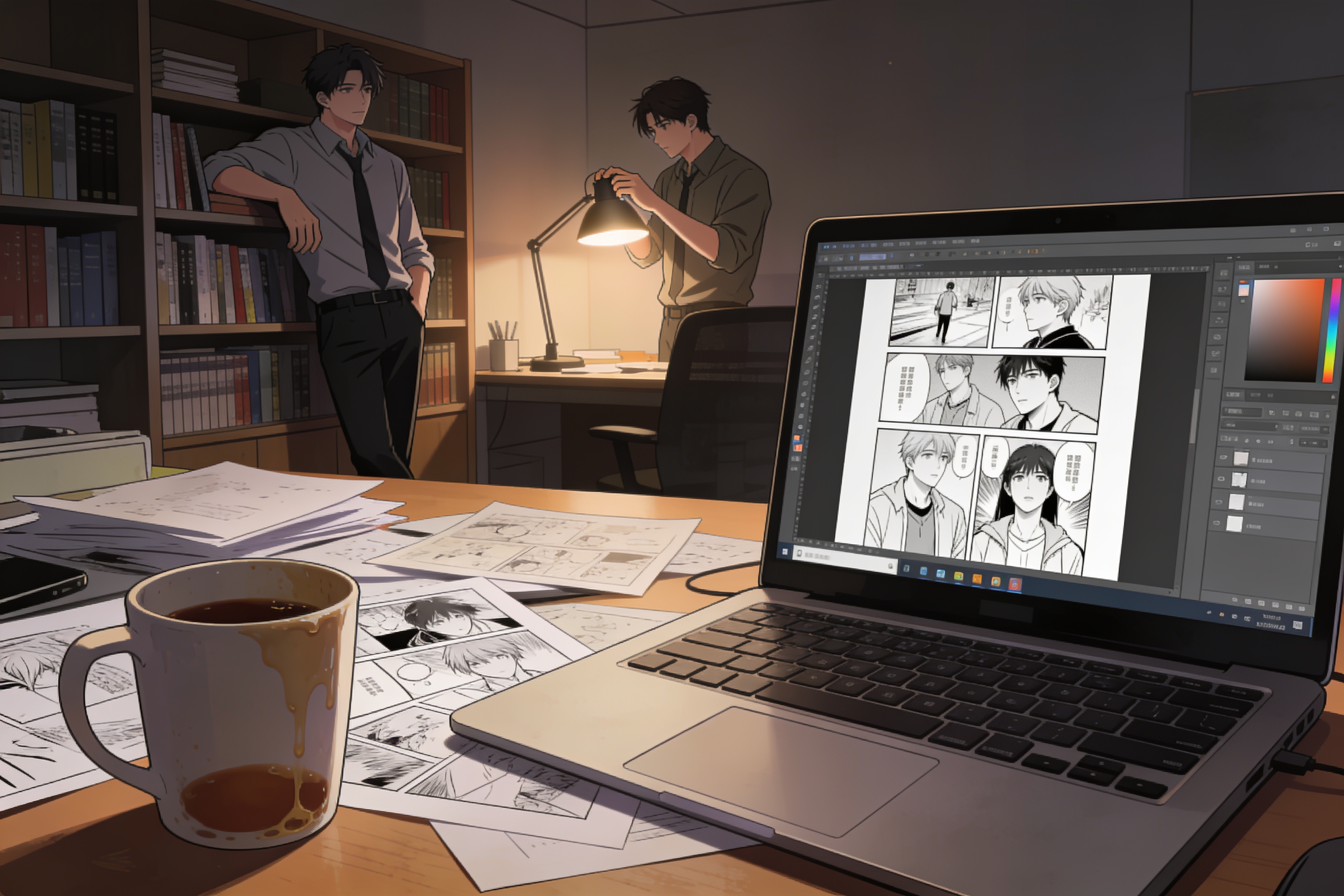 第126话分镜3：从回忆切回现实的过渡镜头