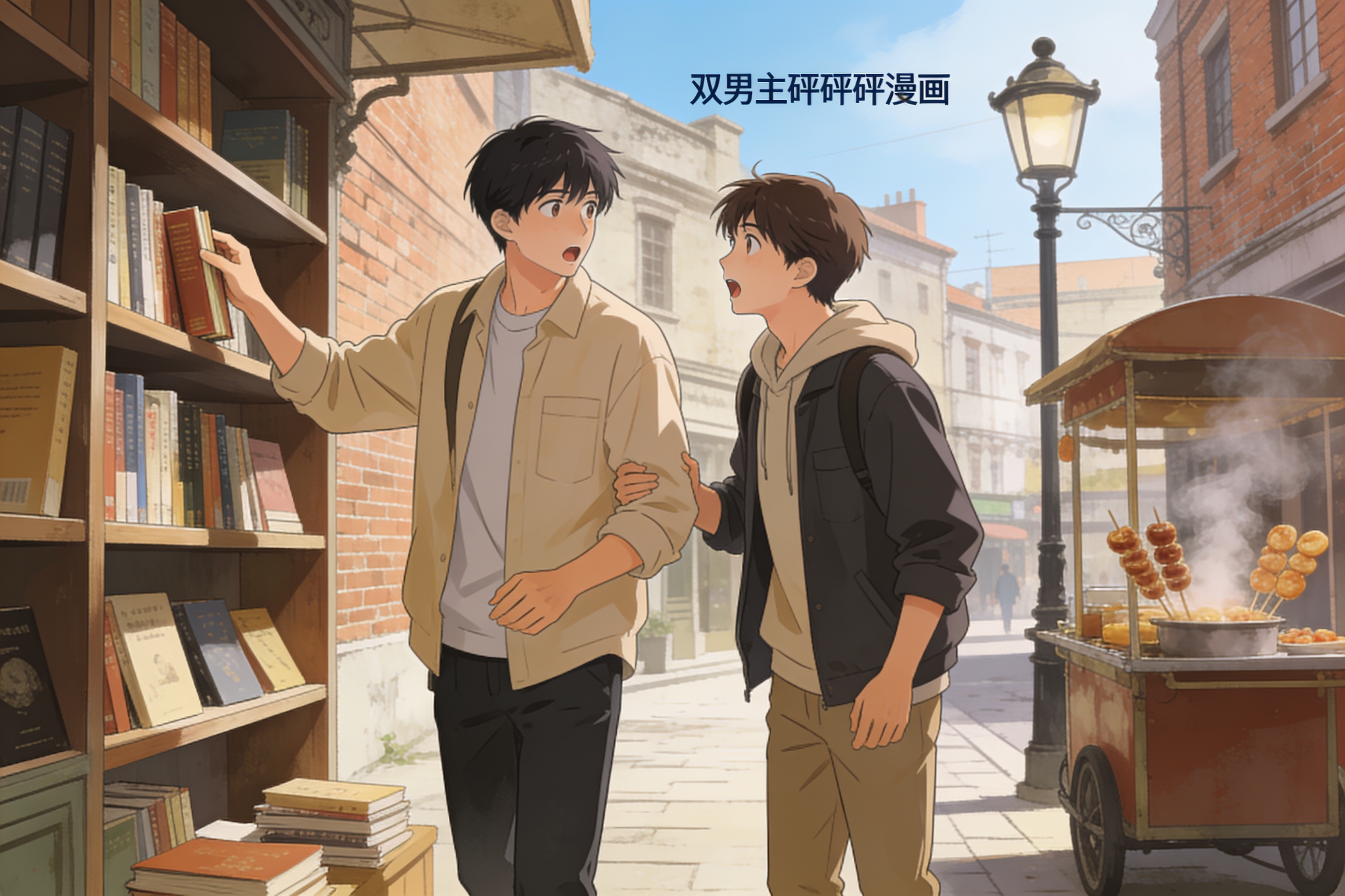 第126话分镜2：两位主角年轻时的初次相遇